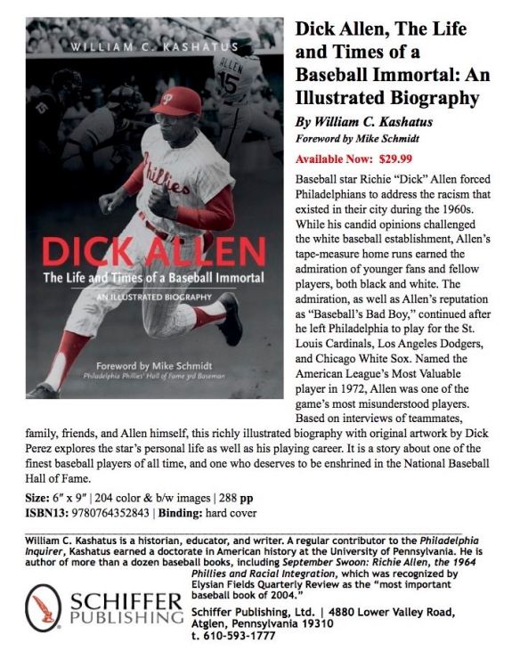 Dick Allen. An Illustrated Biography - advertisement